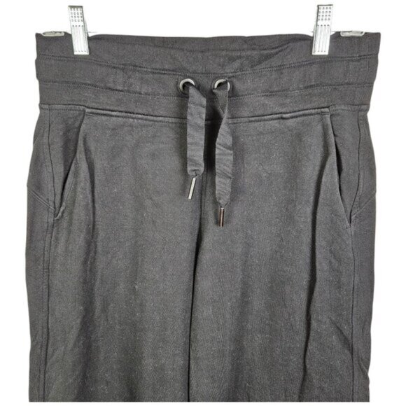 Athleta Black Wide Leg Elastic Waist Baggy Lounge Pants Size Small - Picture 3 of 11